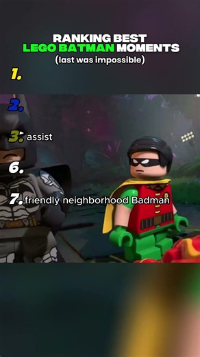 Ranking The funniest Lega Batman moments