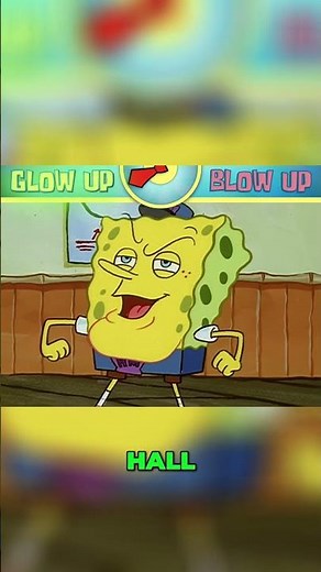 SpongeBob's New Job: Hall Monitor Shenanigans! #shorts