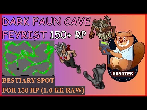 Dark Faun Cave | 150+ Paladin | Tibia