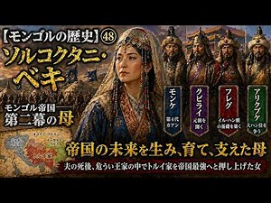 【モンゴルの歴史㊽】ソルコクタニ・ベキ ～モンゴル帝国第二幕の母