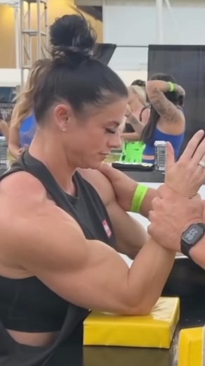151K views · 7.4K reactions | Popular Body Builder KRISTEN NUN Wants To ArmWrestle Monster Michael Todd is keen to help anybody learn to armwrestle. Today is Famous American Body builder Kristen Nun! #bodybuilding #armwrestling #strength | Monster Michael Todd | Facebook