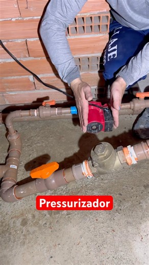 Como instalar pressurizador na caixa da água #dicas #obra #construção #pedreiro #casa