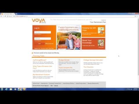 Financial Wellness Series: Voya Online Retirement