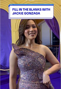 Fill in the blanks: The last thing that made me smile is… with @Jackie Gonzaga at #BingoPlusNight #BPNightPowerfulGala #BPNight2025 #PEPNews #PEPNews #NewsPH #PEPVideo Video by: Khryzztine Joy Baylon