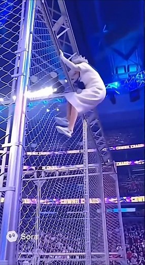 Queen Elizabeth Does a Body Slam (AI Wrestling Parody)