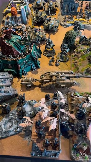 2.6K views · 474 reactions | Our battlefield just levelled up. ⚔️⁣ ⁣ The Imperium digs in as the Tyranid swarm crashes across the table. Biomass vs bolters, which side wins your vote?⁣ ⁣ #Warhammer40k #Tyranids #Imperium #TabletopWargaming #WarhammerTerrain #MiniatureWargaming | Merlin's Miniatures | Facebook