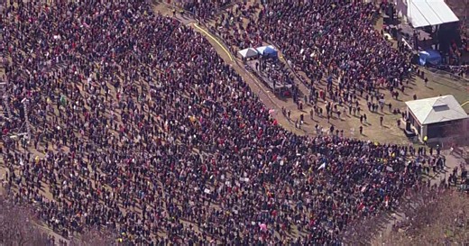 Hundreds of thousands gather on Boston Common for "No King's" demonstration
