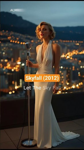 Skyfall (This is the end. We will stand tall) 2012 Lyrics - Adele #AIVideo #Lipsync #Skyfall