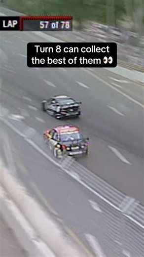 No one is safe from Turn 8. | Supercars