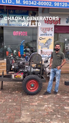 22K views · 512 reactions | 20kva generator with mahindra 3 cylinder refurbished engine with chadha sunil alternator with big tyre trolly dispatch to rohtak from chadha generators pvt ltd ladwa #20kva #chadhasunil #chadhageneratorspvtltd #diesel #mahindra #engine #rohtak #ladwagenerators #sunilgenerators #chadhasunilgenerators #india #g20 #makeinindia | Chadha Generators Private Limited | Facebook