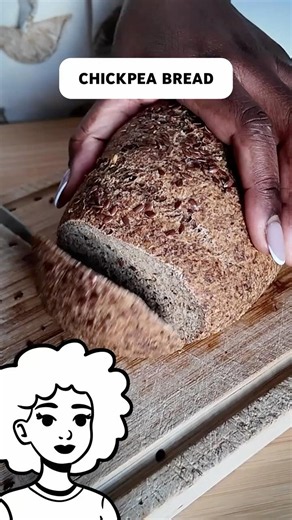 Chickpea Bread: High Iron, High Fiber, No Flour