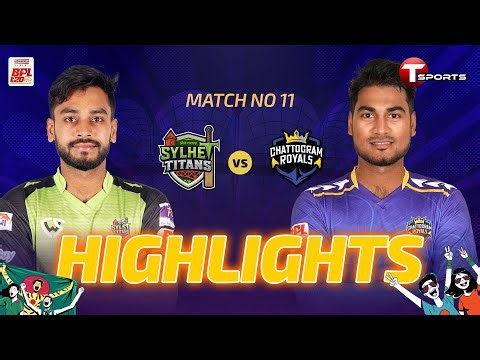 HIGHLIGHTS | Sylhet Titans vs Chattogram Royals, 11th Match | BPL 2026| T Sports