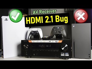 HDMI 2.1 Bug on 2020 AV Receivers Affects Xbox Series X but Not PS5... Why?