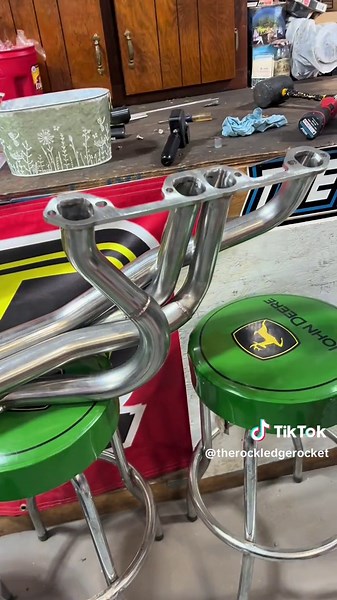 Beyea Headers because no other headers compare. #beyeaheaders #beyea #headers #racecar #muffler #racing #dirtlatemodel #fix #replace