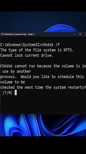 Fix Disk Errors Using CMD #cmd #windows #pcfix
