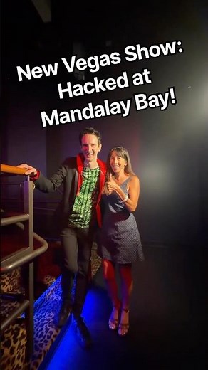 New Vegas Show at Mandalay Bay: Hacked Opening August 2026#vegas #lasvegas #casino #travel #magic