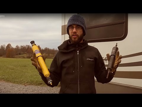 RV trailer Shock replacement - How when and why replace or add them to your RV