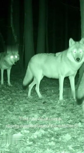 CCTV Caught the Pack Formation