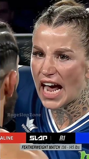 The final insult the lightning fast retort #slapbattles #ufc #knockout