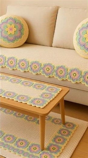 Sofa Table Farsh Knitting New Design 2025 | Trending Crochet & Knit Pattern Idea