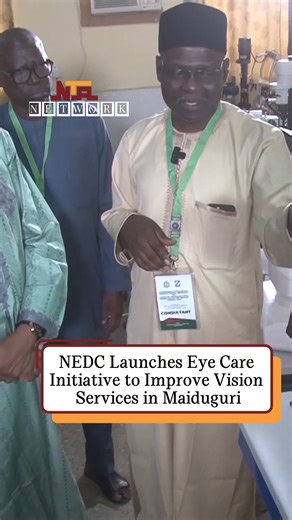 Elderly persons battling cataracts and young people living with preventable eye conditions are receiving treatment under a new capacity-building initiative introduced by the North East Development Commission (NEDC). The two-week ophthalmology care and training programme, currently underway at the Maiduguri Eye Hospital, is aimed at improving access to specialist eye-care services across the North-East. | NTA Network News