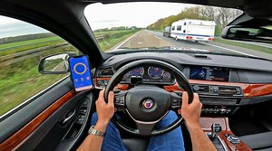 Alpina D5 BiTurbo – 284 KM/H Autobahn POV!