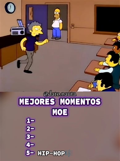 Mejores Momentos de Moe en Los Simpsons