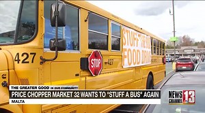 Malta Market 32 wants to stuff school bus to help others for holidays