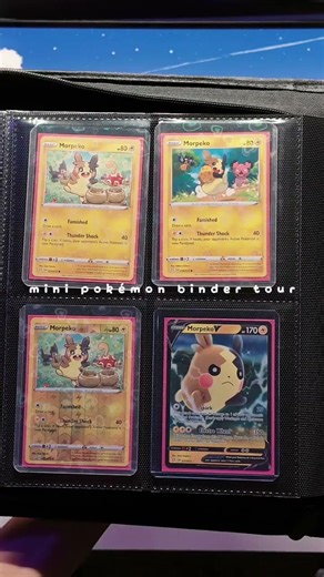mini pokemon binder tour | #pokemoncards #bindertour