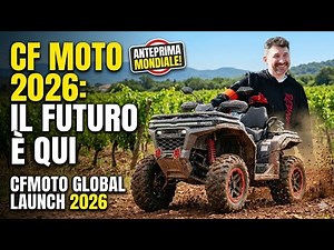 93 KM/H NEL FANGO! 💨 Test Anteprima Mondiale CFMOTO CFORCE 2026 C4 C5 C6 pro