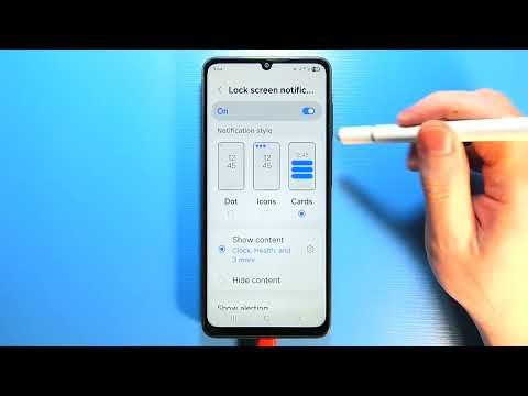 Samsung Galaxy F07: How to Enable/Disable Lock Screen Notifications