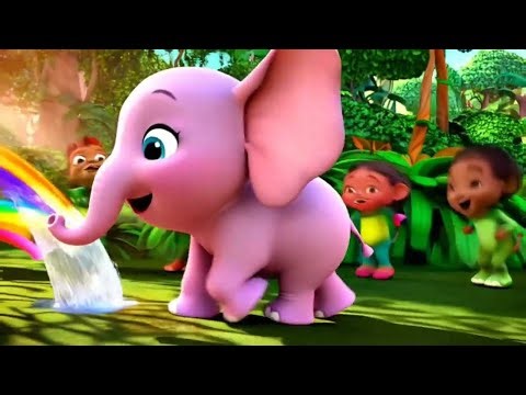 "🎶Baby Elephant Stomp: Fun & Silly Kids Song That Will Make You Dance!🐘✨"