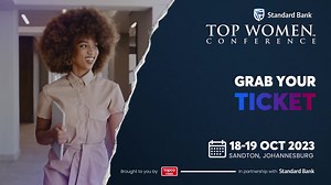 54 reactions · 11 comments | Join us for insights from our dynamic panel of speakers at the Standard Bank Top Women Conference and celebrate powerful women in business. Come together, share your stories and create gender balance within South Africa. Secure your ticket and 20% off when using your Standard Bank card here: https://bddy.me/3Q173r5 T&Cs apply. #RiseAboveTheNoise #SBTopWomen | Standard Bank - South Africa | Facebook