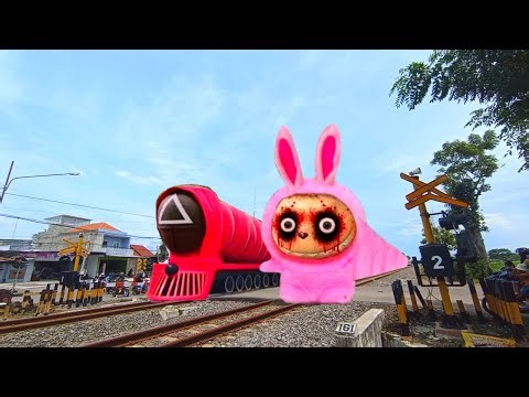 Kereta Api Jadi Labubu lucu