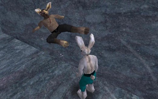 《怀旧游戏》Lugaru老版——正宗打法（挑战模式）