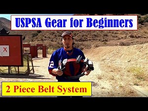 USPSA Essential Gear for Beginners - The 2 Piece Belt System - Ghost USPSA Rig