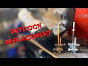 How to replace a petcock / fuel tap