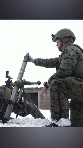 How to fire a mortar shell #shorts #military