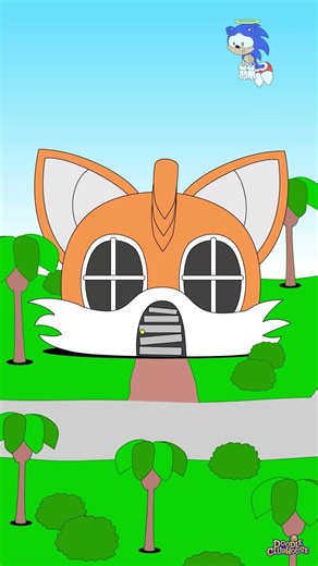 tail's house, sonic horror story 101 #animation #ghostsonic #sonicandfriends