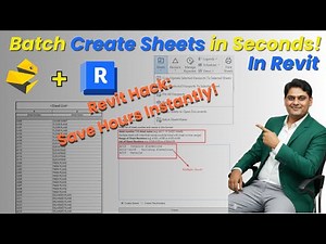 PyRevit Trick: Batch Create Sheets in Revit (Save Hours Instantly) | PyRevit Step-by-Step Tutorial