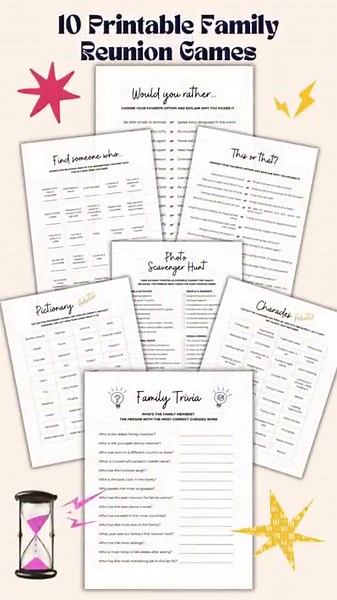 Fun Family Reunion Games to make each moment memorable 🥳