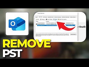 How To Remove A PST File From Outlook 2026 | Step By Step