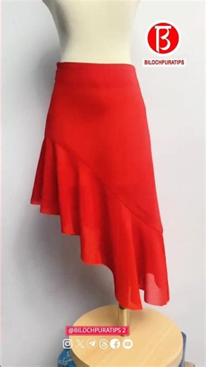 How to make a ruffle skirt