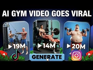 Create Viral AI Gym Videos That Get Millions of Views – Complete Guide