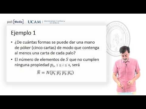 Matemática Discreta - Principio de Inclusión-Exclusión I - Jesús Soto