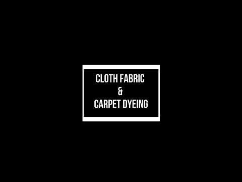 How to Permanently Dye Fabric, Upholstery & Carpeting