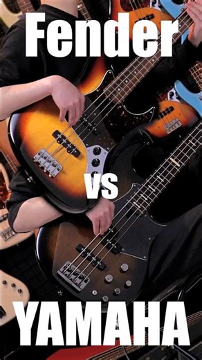 YAMAHA vs Fender