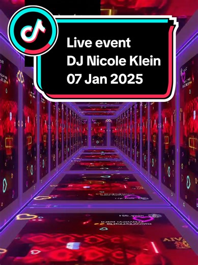 Live event DJ Nicole Klein on 7 Januari 2025 . @TikTok Indonesia @TikTok @TikTok LIVE Indonesia @TikTok LIVE @TikTok LIVE Creator . . . #nicoleklein #djnicoleklein #femaledj #djperempuan #LIVEFest2025