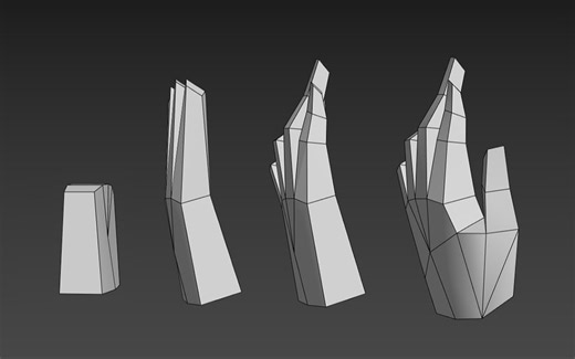 3DMAX手部建模，短短几个步骤，教你快速掌握手部大型布线技巧！！