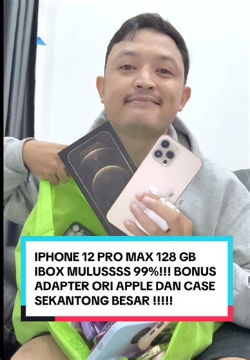 Hari gini udah termasuk langka kalo dapat iPhone 12 Pro Max mulus seperti baru 😁. #jualbelihppontianak #iphone12promax #ibox #fouryou